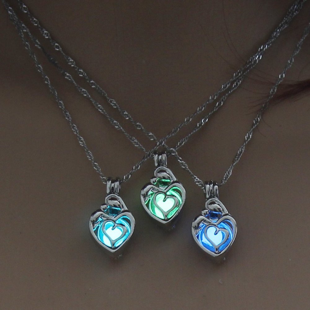 ✨Glow in the Dark✨ Luminous Mother and Child Pendant Necklace